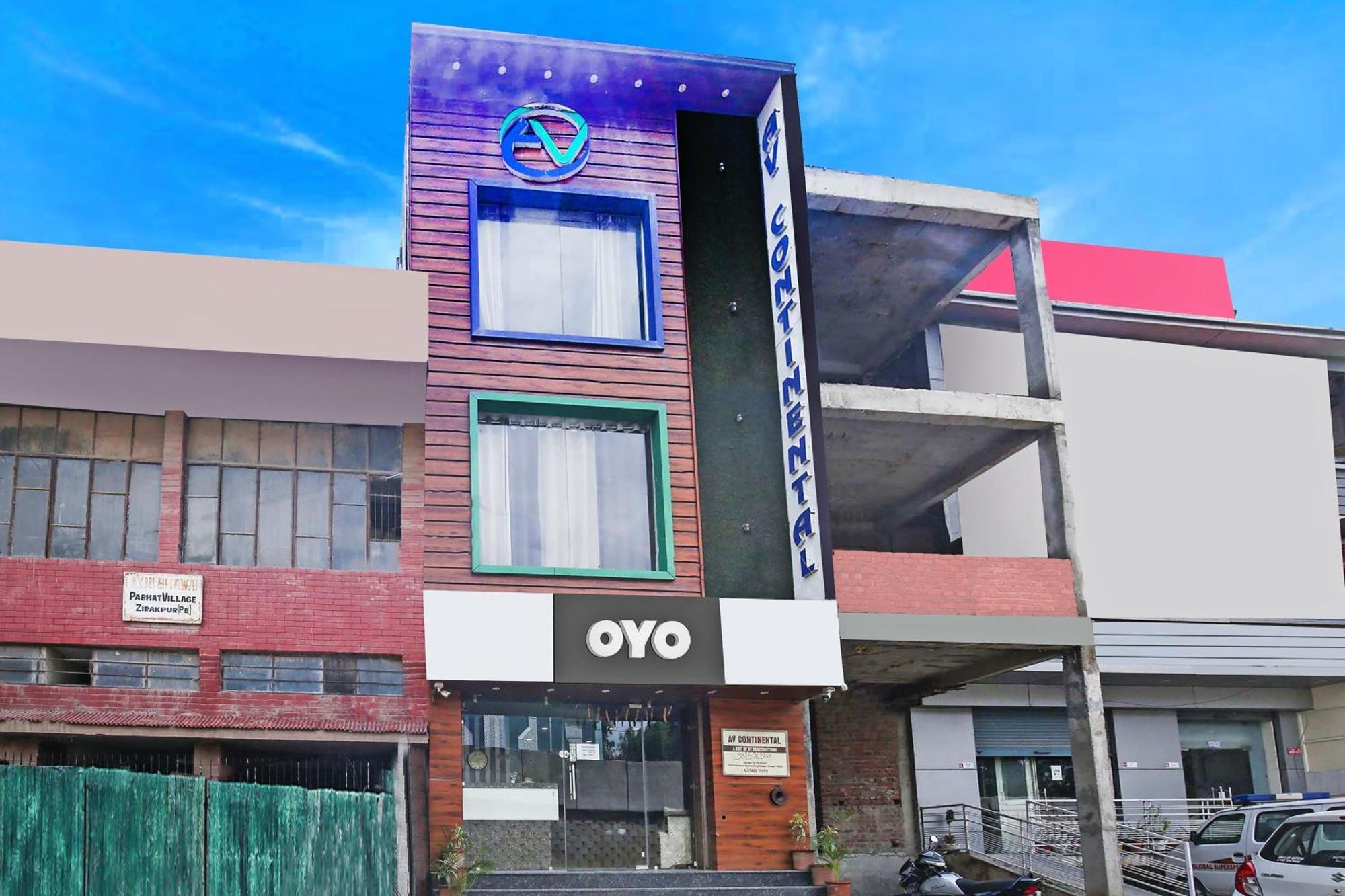Hotel O Av Continental Zirakpur エクステリア 写真